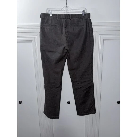 Apolis Global Citizen‎ Men's Cotton Linen Civilian Chino Pants Gray 32x30 - Picture 8 of 10